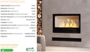 INSERTABLE CHIMENEA LEÑA CANALIZABLE ELOS ECOLUX 80 9,5kW METLOR