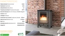 ESTUFA DE LEÑA VISO ECO 6,6kW