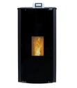 HIDROESTUFA DE PELLETS 24,3kW CRISTAL 24 NEGRA METLOR