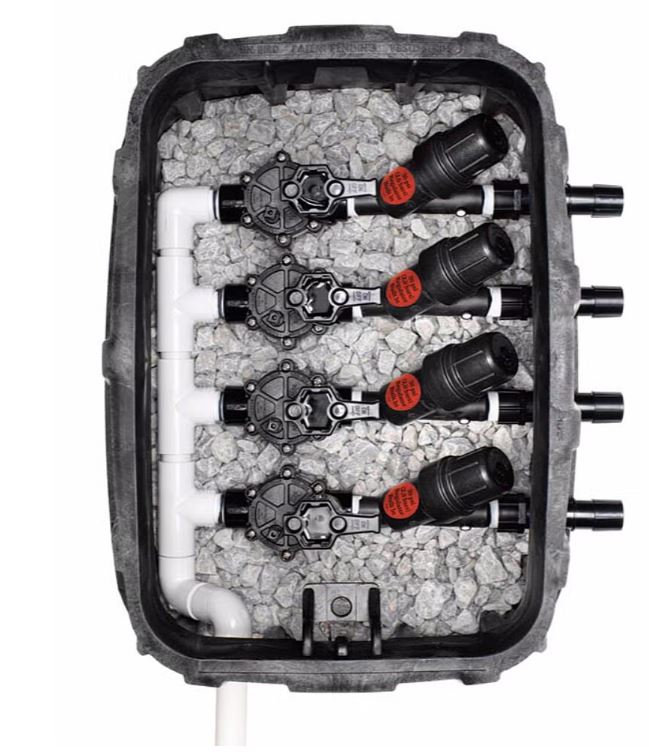 KIT DE ZONA DE CONTROL DE GOTEO ¾” DE 24V. ELECTROVÁLVULA  + FILTRO REGULADOR DE PRESIÓN A 2.0 BARES - RAIN BIRD