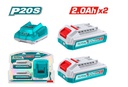 PACK 2 BAT 2A Y CARG TFBCPK2212E  TOTAL