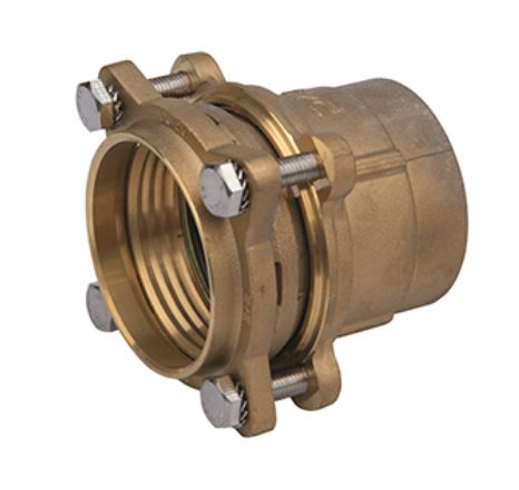 ENLACE HEMBRA SYC 110x4" LATÓN PARA PE