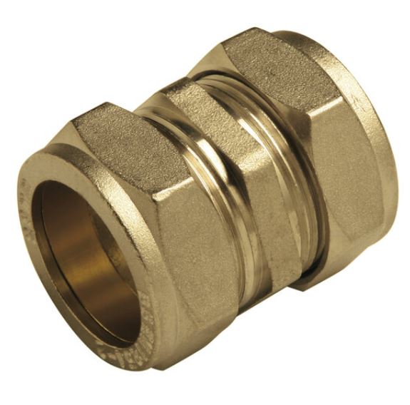 MANGUITO HERMETO 28 COMPRESION COBRE