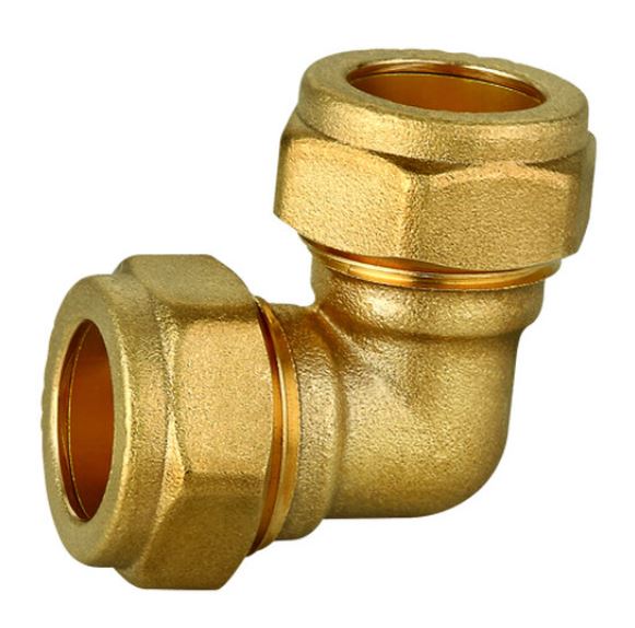 CODO HERMETO 12 COMPRESION COBRE