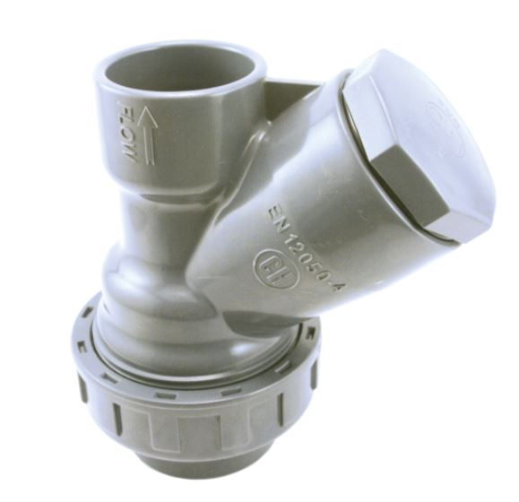 RETENCION PVC EN Y BOLA  90