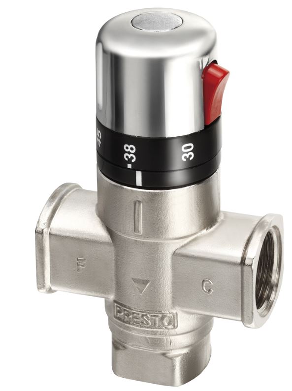 VÁLVULA MEZCLADORA TERMOSTÁTICA 3/4" PRESTO 99400