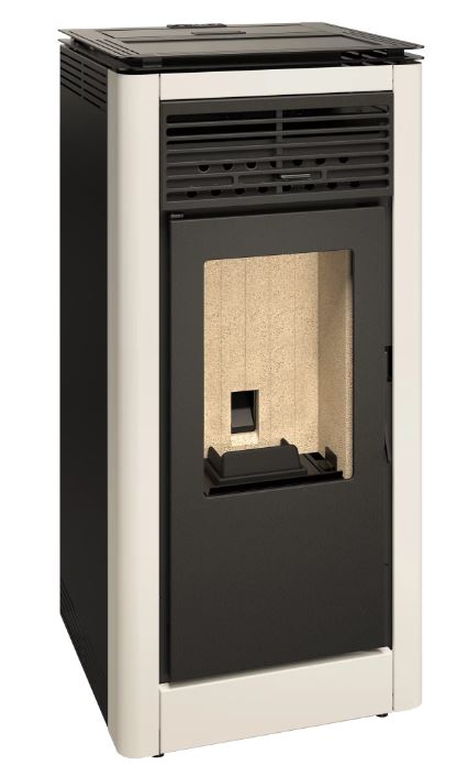 ESTUFA ESTELA PELLETS AIRE 12kW BLANCA
