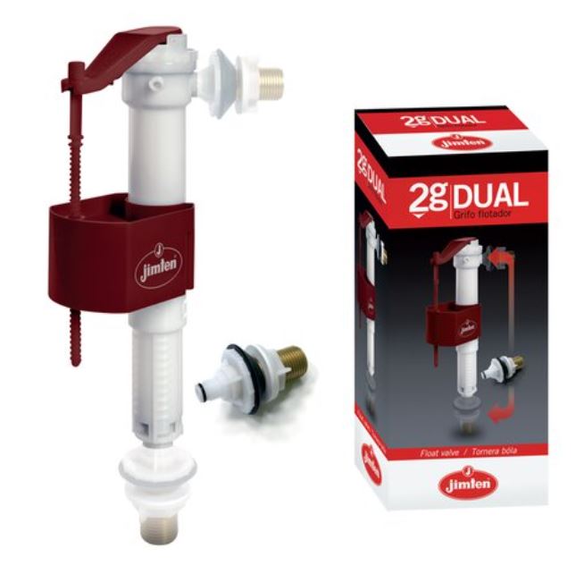 FLOTADOR C/MEMBRANA DUAL 3/8" JIMTEN S-465