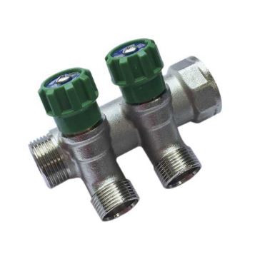 COLECTOR M24 C/LLAVE 4 SALIDAS STH