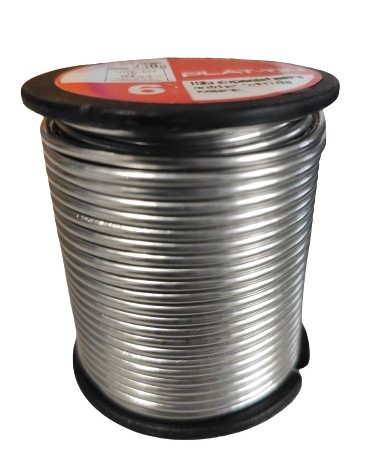 CARRETE ESTAÑO-TIPO 6%PLATA 250 g (BROQUETAS)