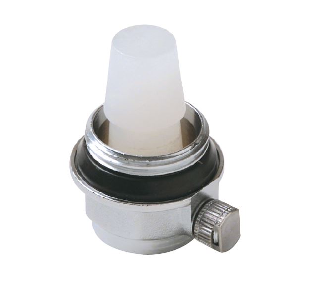 TAPON PURGADOR AUTOMATICO NIQUELADO DERECHO 1" ATUSA