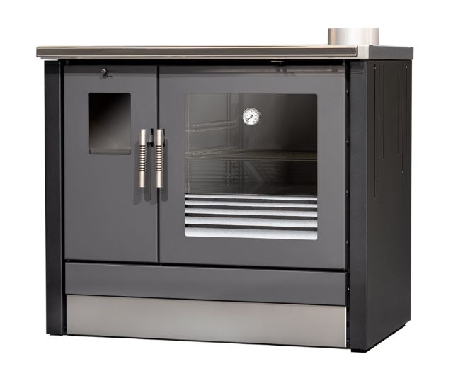COCINA LEÑA ME16 TROPICAL BLACK 6,8kw METLOR