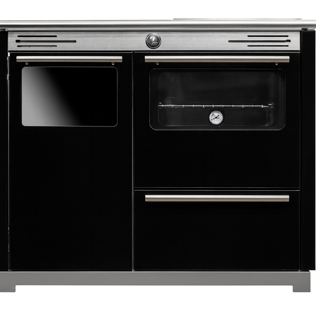 COCINA LEÑA HIDRO TROPICAL AC NEGRO 11,8kw METLOR