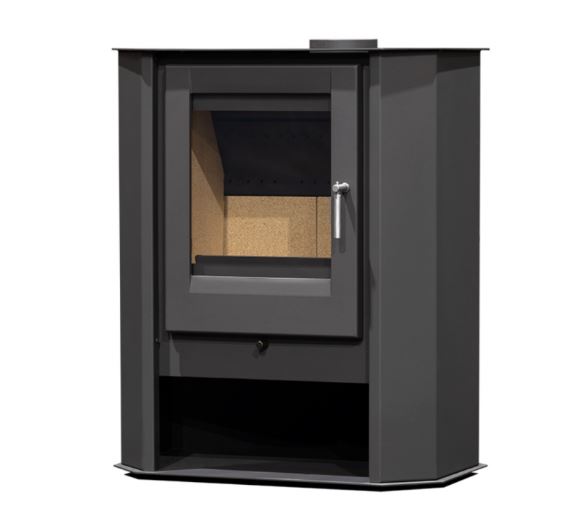 ESTUFA DE LEÑA SLDC RINCON 6kW METLOR