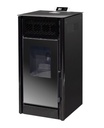 ESTUFA DE PELLETS CON VENTILADORES 9,6kW VICENTINA 4 NEGRA METLOR
