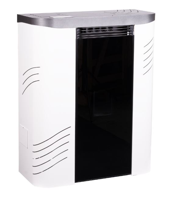 HIDROESTUFA DE PELLETS 20kW SLIM HIDRO 20 BLANCA METLOR