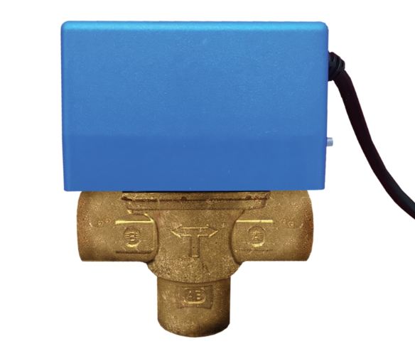 VALVULA DE ZONA 3 VIAS 3/4" CON MICRO AUXILIAR HERZ 144603020