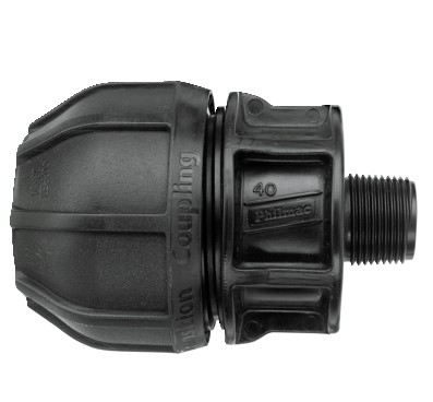 ENLACE MACHO PE MAGNUM UTC 27-34x1,1/2"  PLOMO