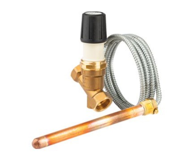 VALVULA DESCARGA TERMICA DOBLE BULBO 3/4" H-H TSK-R POTERMIC
