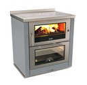 COCINA LEÑA ML80 GRIS RIZZOLI