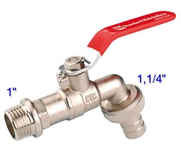 [263603430] GRIFO MANGUERA ESFERA BEX 1"