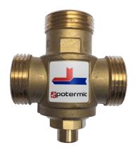 [203009555] VALVULA MEZCLADORA TERMOSTATICA ANTICONDENSACION 1" M 55º PTM-LOAD V13 POTERMIC