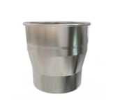 [256175191] ADAPTADOR CHIMENEA  SIMPLE PARED 175 A CALDERA 190 AISI 316 CONVESA BIAD17190