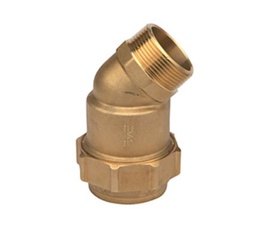 [051860401] CODO MACHO 45º SYC 40x1,1/4" LATÓN PARA PE