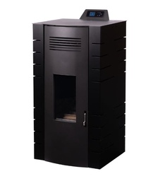 [28381201J] ESTUFA DE PELLETS CON VENTILADORES 9,2kW AMIGA 10 NEGRA METLOR